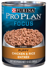 Purina Pro Plan Focus Puppy Classic Chicken & Rice Entree Canned Dog Food