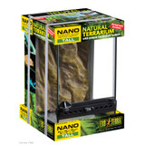 Exo Terra Nano Glass Terrarium Reptile Habitat, 8"x8"x12"