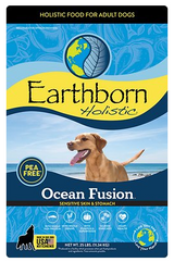Earthborn Holistic Ocean Fusion Sensitive Skin & Stomach Pea-Free Dry Dog Food 25 lb