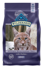 Blue Buffalo Wilderness High Protein Chicken Recipe Grain-Free Dry Cat Food 6 lb