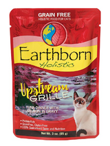 Earthborn Holistic Upstream Grille Tuna Dinner With Salmon In Gravy Grain-Free Cat Food Pouches