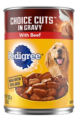 Pedigree Choice Cuts Beef In Gravy Canned Dog Food