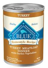 Blue Buffalo Homestyle Recipe Turkey Meatloaf Dinner With Garden Vegetables Canned Dog Food