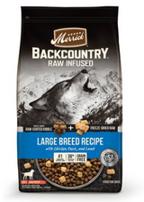 Merrick Backcountry Freeze-Dried Raw Infused Large Breed Recipe With Chi 20 lb