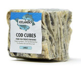 Icelandic Plus Cod Skin Large Cube Dog Treats 2 oz