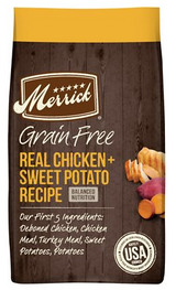 Merrick Grain-Free Adult Real Chicken & Sweet Potato Recipe Dry Dog Food