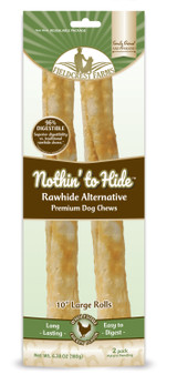 Spot Fieldcrest Farms Nothin' to Hide Chicken Roll for Dogs, 2 pack 5 in