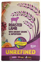 Earthborn Holistic Unrefined Roasted Lamb With Ancient Grains & Superfoods Dry Dog Food