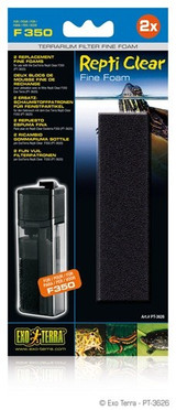 Exo Terra Repti Clear Replacement Fine Filter Foam