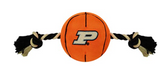 Pets First Purdue Boilermakers Rope Basketball Dog Toy