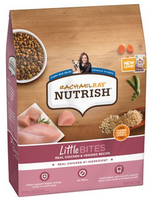 Rachael Ray Nutrish Little Bites Small Breed Real Chicken & Veggies Recipe Adult Dry Dog Food 6 lb