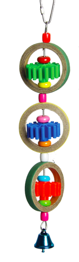 A&E Gears & Rings Bird Toy