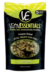 Vital Essentials Freeze-Dried Beef Tripe Dog Treats 2.3 oz