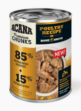 Acana Premium Chunks Poultry Recipe In Bone Broth Wet Dog Food