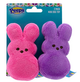 Fetch Peeps for Pets Plush Bunny Toys for Dogs 2 pk