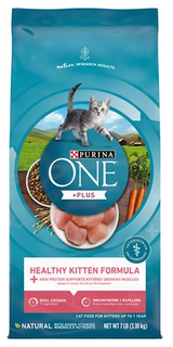 Purina ONE Healthy Kitten Formula Dry Cat Food 7 lb