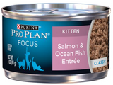 Purina Pro Plan Kitten Salmon & Ocean Fish Entrée Canned Cat Food