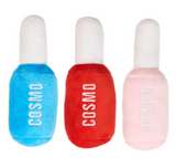 Spot Cosmo Plush Nail Polish Dog Toy, Assorted
