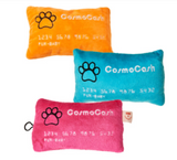 Spot Cosmo Plush Credit Card Dog Toy, Assorted