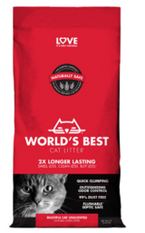 World's Best Multi-Cat Unscented Clumping Corn Cat Litter