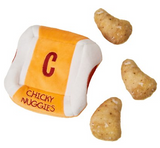 Spot Cosmo Plush Chicken Nuggets Puzzle Dog Toy