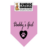 Fun Dog Bandanas Daddy's Girl Pet Bandana