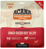 Acana Ranch-Raised Beef Recipe Bone Broth Infused Freeze-Dried Morsels Dog Food 8 oz