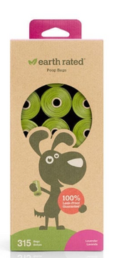 Earth Rated Scented Dog Waste Bags, 21 Refill Rolls