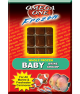 Omega One Frozen Baby Brine Shrimp Cube Pack 1.7 oz