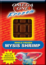 Omega One Frozen Mysis Shrimp Cube Pack 3.5 oz