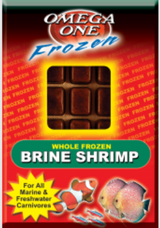 Omega One Frozen Brine Shrimp Cube Pack 7 oz