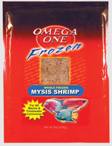 Omega One Frozen Mysis Shrimp Flat Pack 16 oz