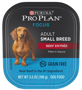 Purina Pro Plan Small Breed Beef Entree Canned Dog Food