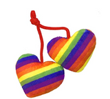 Huxley & Kent Pride Heart Strings Cat Toy