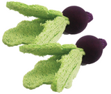 A&E Nibbles Loofah Turnip Small Animal Chew Toy