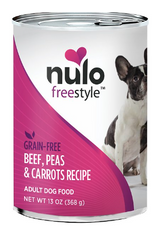 Nulo Freestyle Beef, Peas & Carrots Recipe Grain-Free Adult Canned Dog Food