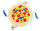 Mad Cat Pizza Purrty Play Mat Cat Toy