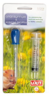 Lixit Small Animal Oral Syringe & Medicine Dropper 
