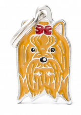 Myfamily Enamel Yorkshire Personalized Dog ID Tag