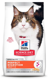 Hill's Science Diet Adult Perfect Digestion Salmon Dry Cat Food
