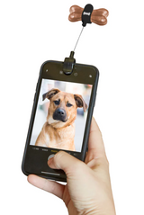 Kikkerland Dog Treat Phone Selfie Clip 