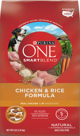 Purina One Smartblend Chicken & Rice Adult Formula Dry Dog Food