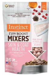 Instinct Raw Boost Mixers Skin & Coat Freeze-Dried Cat Food 5.5 oz