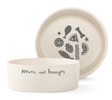 Pet Fringe Studio Petshop Never Not Hungry Pet Bowl M