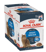Royal Canin Feline Care Nutrition Weight Care Adult Chunks in Gravy Cat Food 12 ct