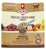 Primal Raw Pronto Lamb Recipe Freeze-Dried Dog Food 7 oz
