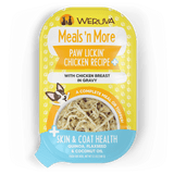Weruva Meals 'N More Paw Lickin' + Skin & Coat Chicken Recipe with Chicken Breast in Gravy Wet Dog Food