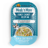 Weruva Meals 'N More Funky Chunky + Skin & Coat Chicken Recipe with Chicken Breast & Veggies in Gravy Wet Dog Food