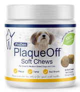 Proden PlaqueOff Small/Medium Breed Dental Soft Chews Dog Treat