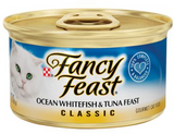 Fancy Feast Ocean Whitefish & Tuna Dinner Pate Canned Cat Food